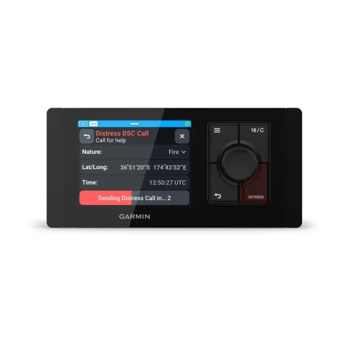 Garmin Signal RM 100 Marine VHF Remote Station, For Signal VHF 400/220, 9.6-32V, IPX7, 3.5 in Touchscreen, Garmin BlueNet - Apollo Lighting