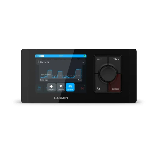 Garmin Signal RM 100 Marine VHF Remote Station, For Signal VHF 400/220, 9.6-32V, IPX7, 3.5 in Touchscreen, Garmin BlueNet
