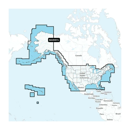 Garmin Navionics+ NAUS001L Marine Chart Card, U.S. & Coastal Canada, microSD/SD, 1-Year Subscription - Apollo Lighting