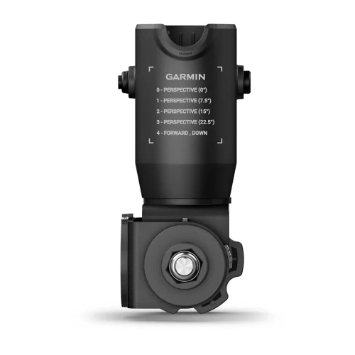 Garmin Adjustable Perspective Bottom Mount, For LiveScope Transducers, For Spy Pole, Forward Down Perspective Modes - Apollo Lighting