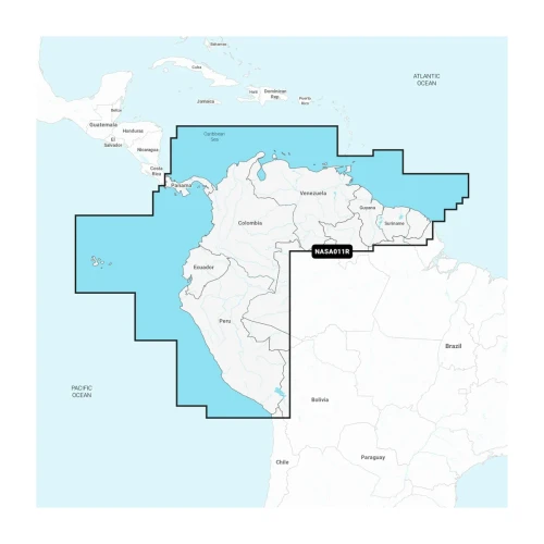 Garmin South America, North Marine Charts, microSD/SD Card, 1-Year Subscription - Apollo Lighting