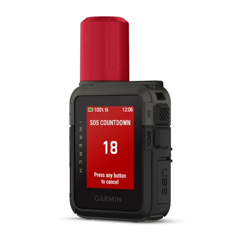 Garmin inReach Mini 3 Compact SOS Satellite Communicator, Touchscreen