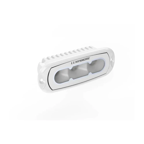 Lumishore ECLIPSE LED Flood Light, 10.5-31V DC, IP68, 70-90° Oval Beam - Apollo Lighting
