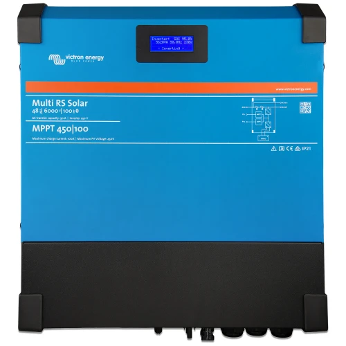 Victron Energy Multi RS Solar Inverter/Charger, 48V, 6kVA, 450V MPPT