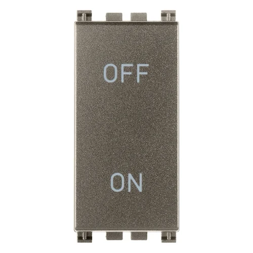 Vimar ARKÉ Series 2P 20AX 1-Way Switch, 250V, Lightable - Apollo Lighting