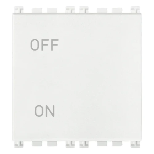 Vimar ARKÉ Series 2P 20AX 1-Way Switch, 250V, Lightable - Apollo Lighting
