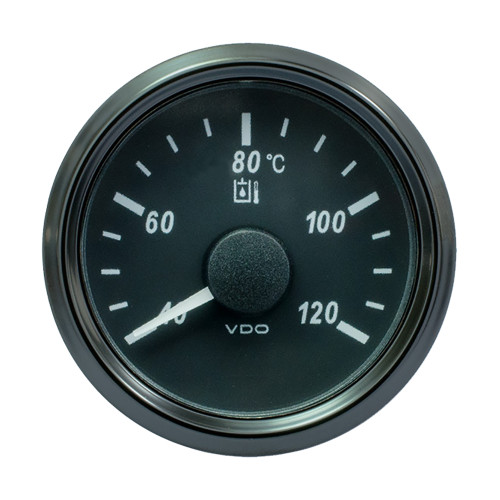 VDO SingleViu 52mm (2-1/16") Hydraulic Oil Temp. Gauge - 120°C - 291-22 Ohm A2C3833510030