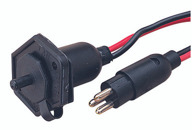 Sea Dog Marine Trolling Motor Plug 3 Pin (426184-1)