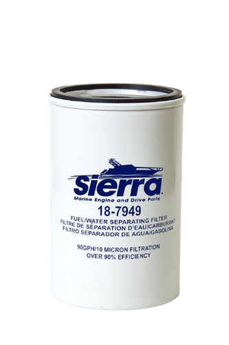 Sea Star Solutions Fuel Filter 10 Micron - Sierra Marine Engine Parts - 18-7949 (118-7949)