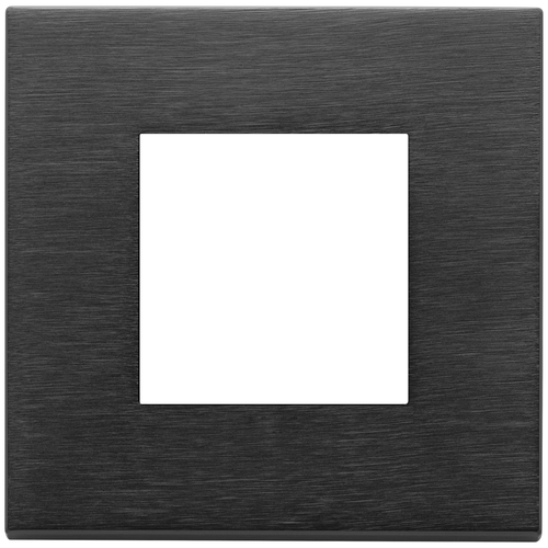 Vimar Eikon EXÉ 2-Module Cover Plate, 90x90 mm, Clamp Mount, IP00