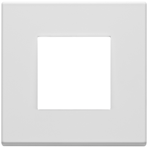 Vimar Eikon EXÉ 2-Module Cover Plate, 90x90 mm, Clamp Mount, IP00