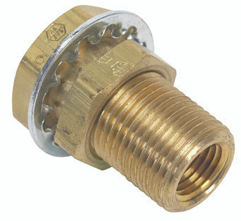 Sea Star Solutions 1/4 Fnpt Brass Bulkhead Fitng (033435-10)