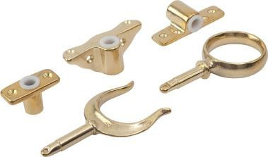 Sea Dog Marine Brass Round Horn Orlck 2 (580590-1)