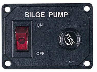 Sea Dog Marine Blg Pump Switch/Fuse Holder 20 Amp (423030-1)