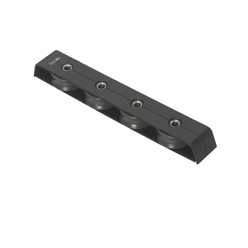 Barton Marine Deck Organizer - Size 2 - 4 Sheave - Black 81684B