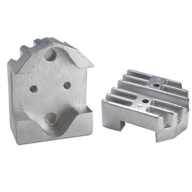 Tecnoseal Gimbal Block Anode - Zinc Finned 00806
