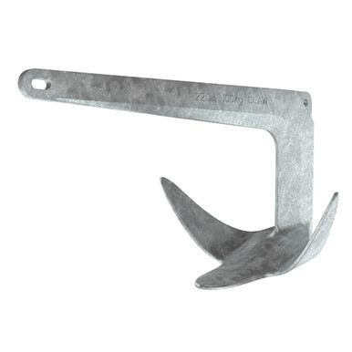 Lewmar Claw Anchor - Galvanized - 16.5lb 0057907