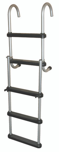 Jif Marine 5-Step Folding Ladder Andz Aluminum (Asc5)
