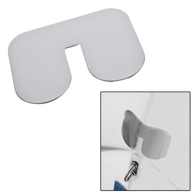 Megaware ScuffBuster™ Standard with Notch - 5.75" x 4.5" - Notched Bowguard - 22G - Stainless Steel 02638