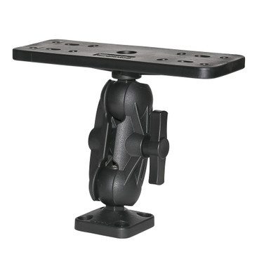 Scotty 163 1.5" Ball Mount w/Fishfinder & Universal Mounting Plate 0163