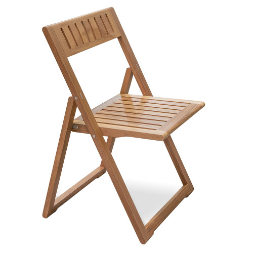 Whitecap Folding Slat Chair - Teak 63059