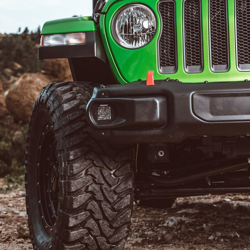 RIGID Industries - 2018 Jeep Wrangler JL Fog Mount f/2 D-Series Lights