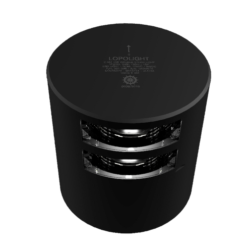 Lopolight 301 Series Stern Light, 3 NM, 135° Beam, 10-32VDC, IP68 - Apollo Lighting