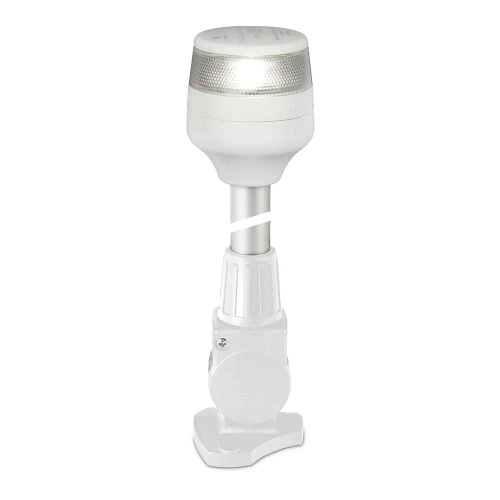 Hella Marine NaviLED 360 Compact All-Round Pole Navigation Light, White Light, 2NM, 9-32V, IP67, 1W