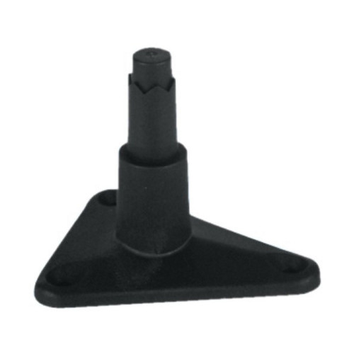 Hella Marine Deck Mount Base, For Twin Beam Handheld Searchlight, Black - Apollo Lighting