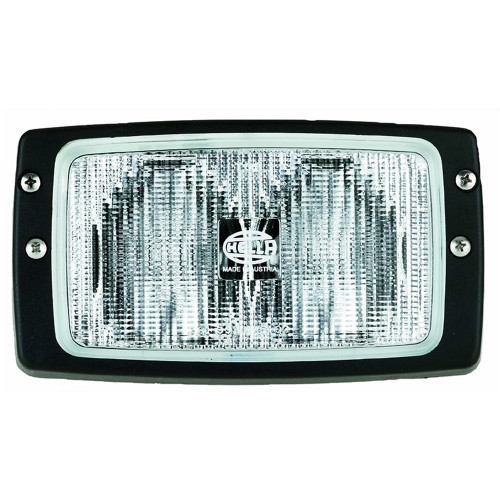 Hella Marine Module 6213 Flush Mount Spreader Light, 12V, Double Beam, Halogen, H3 Bulb