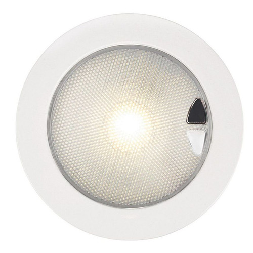 Hella Marine EuroLED 150 Round Downlight, Multivolt 9-33V DC, Completely Sealed, Recessed Mount