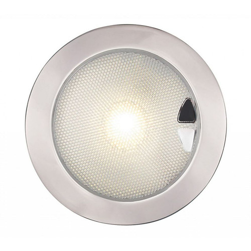 Hella Marine EuroLED 150 Round Downlight, Multivolt 9-33V DC, Completely Sealed, Recessed Mount