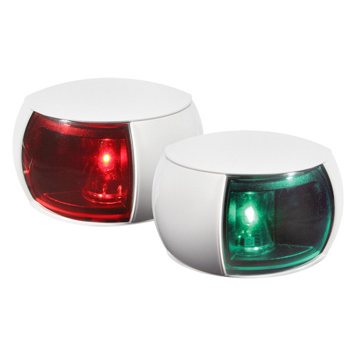 Hella Marine NaviLED Compact Deck Mount Sidelight Pair, 2NM, Multivolt 9-32V, IP67