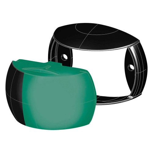 Hella Marine NaviLED Compact Deck Mount Sidelight Pair, 2NM, Multivolt 9-32V, IP67