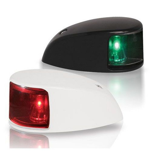 Hella Marine NaviLED Compact Deckmount Port & Starboard Navigation Light Pair, 2NM, 12/24V, IP67 - Apollo Lighting