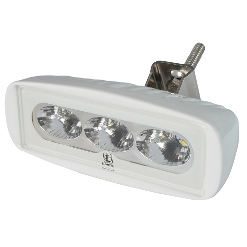 Lumitec CapreraLT Bracket Mount LED Flood Light, 10-30V, IP67, 1000 lm
