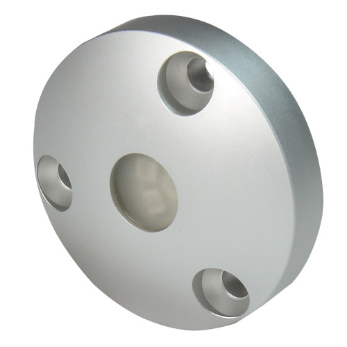 Lumitec Anywhere LED Utility Light, Surface Mount, 10-30VDC, IP67, 4W, Brushed Aluminum Housing, 1.73in Dia, 0.45in Depth
