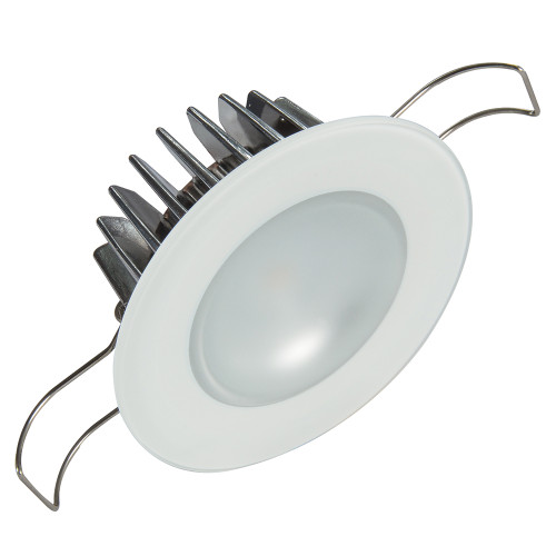 Lumitec Mirage Round Flush Mount LED Down Light, 10-30V DC, IP67, 3-6W