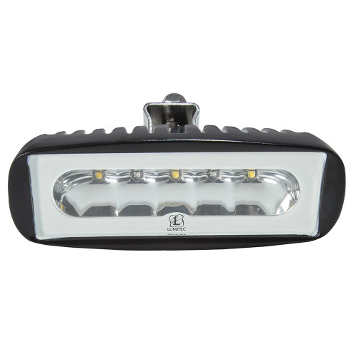 Lumitec Caprera2 Bracket Mount LED Flood Light, 2-Color, 10-30V, IP67