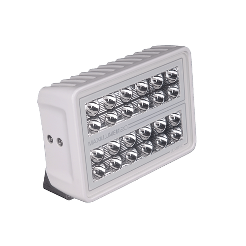Lumitec Maxillume h120 LED Flood Light, 10-30VDC, IP67, 12,000 lm, White Dimming