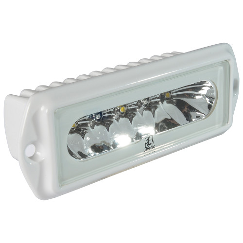 Lumitec Capri2 Flush Mount LED Flood Light, 10-30V, IP67, 16W, Two-Color, Dimmable