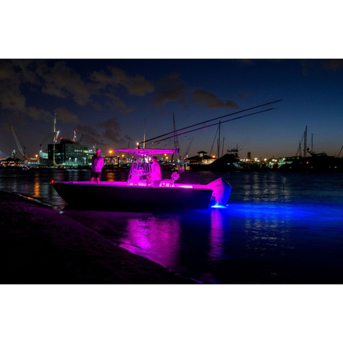 Lumitec SeaBlaze Quattro LED Underwater Light, 10-30V DC, IP68, 2000+ Lumens, Bronze Housing, Surface Mount