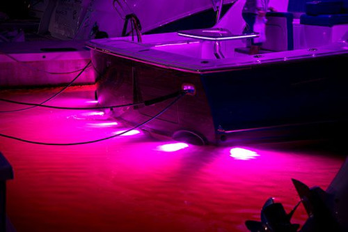Lumitec SeaBlaze Typhoon Through-Hull Underwater LED Light, Bronze Housing, 10-30V DC, IP68, 10,000+ Lumens