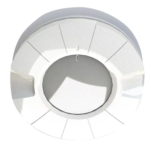 Lumitec Aurora LED Flush Mount Dome Light, White/Blue Output, IP67, Dimming, Bezel Switch