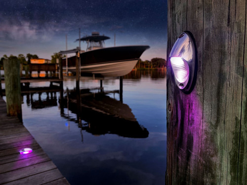 Lumitec Nautilus LED Piling Light, 12-24V, IP67, PLI/TTP Enabled