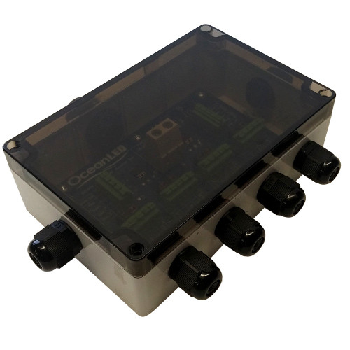 Ocean LED - DMX Junction Box - Robust Polycarbonate Design (011702)