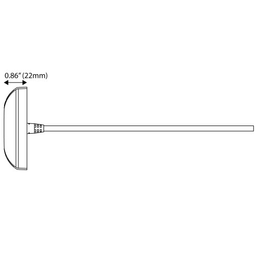 Ocean LED - Underwater Light - Plastic, Bezel White (PLS-000016)
