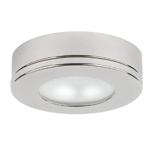 Imtra - Tide PowerLED Downlight - 10-40VDC, Brushed Stainless Steel, Warm White/Red, 3.2W, IP40 (ILIM57302)