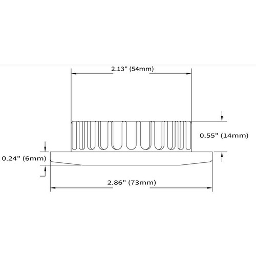 Imtra - Tide PowerLED Downlight - 10-40VDC, 3.2W, IP65, 141Lm