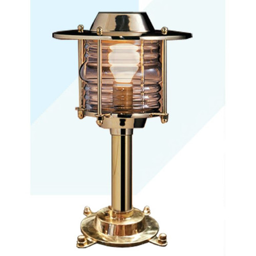Mega LED - Docking Light - Special Design For Dock Pillar From Polished Brass, Accept E26/E27 Bulb IP43 (30108) - Apollo Lighting Mega LED - Docking Light - Special Design For Dock Pillar From Polished Brass, Accept E26/E27 Bulb IP43 (30108) - Apollo Lighting